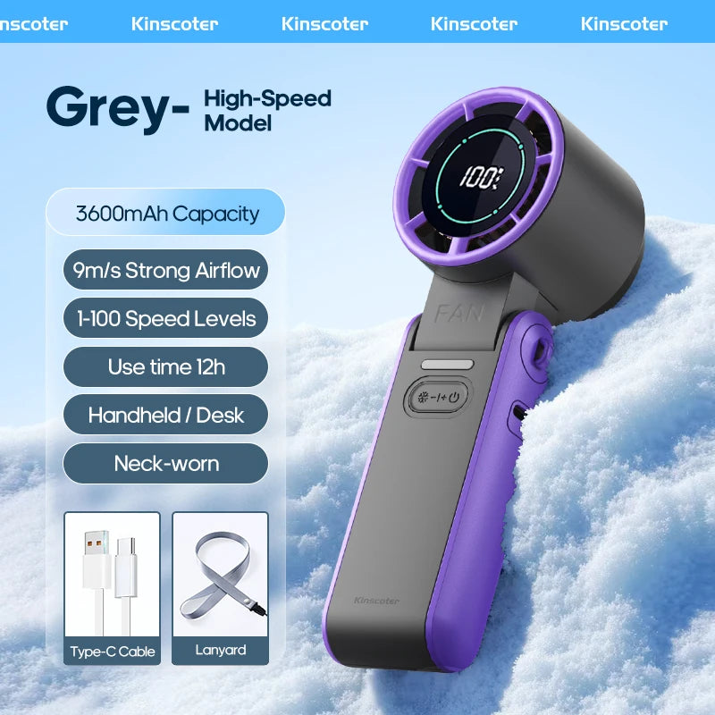 Mini Turbo Fan Your Pocket-Sized Power Breeze
