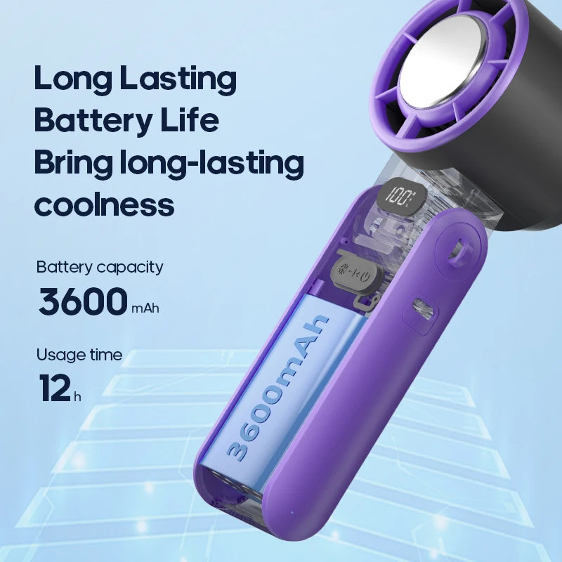 Mini Turbo Fan Your Pocket-Sized Power Breeze