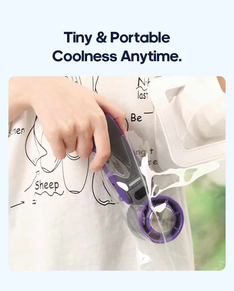 Mini Turbo Fan Your Pocket-Sized Power Breeze