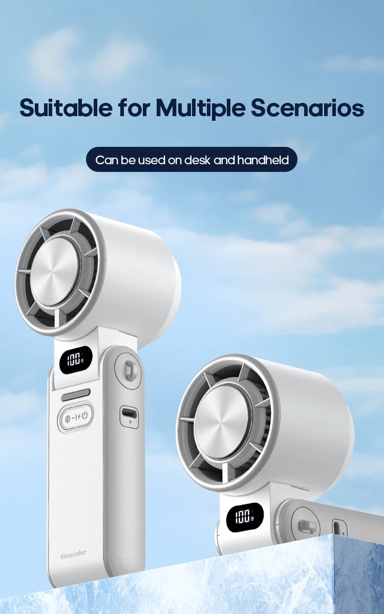 Mini Turbo Fan Your Pocket-Sized Power Breeze