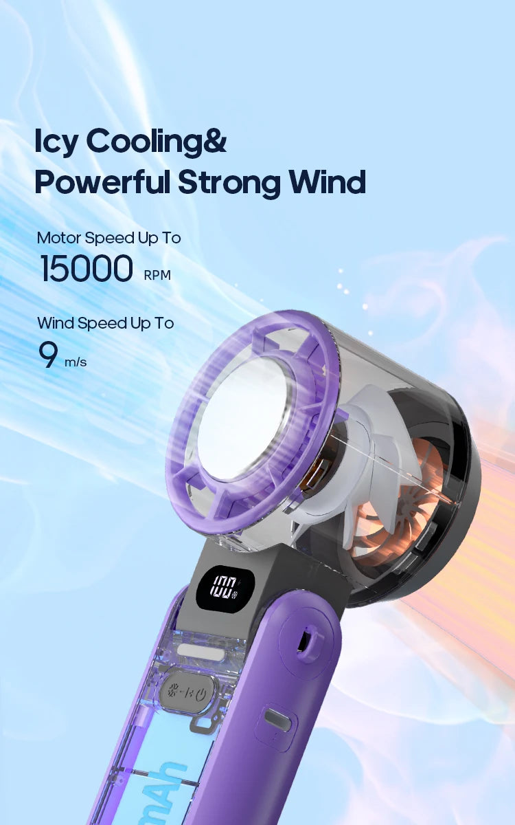 Mini Turbo Fan Your Pocket-Sized Power Breeze
