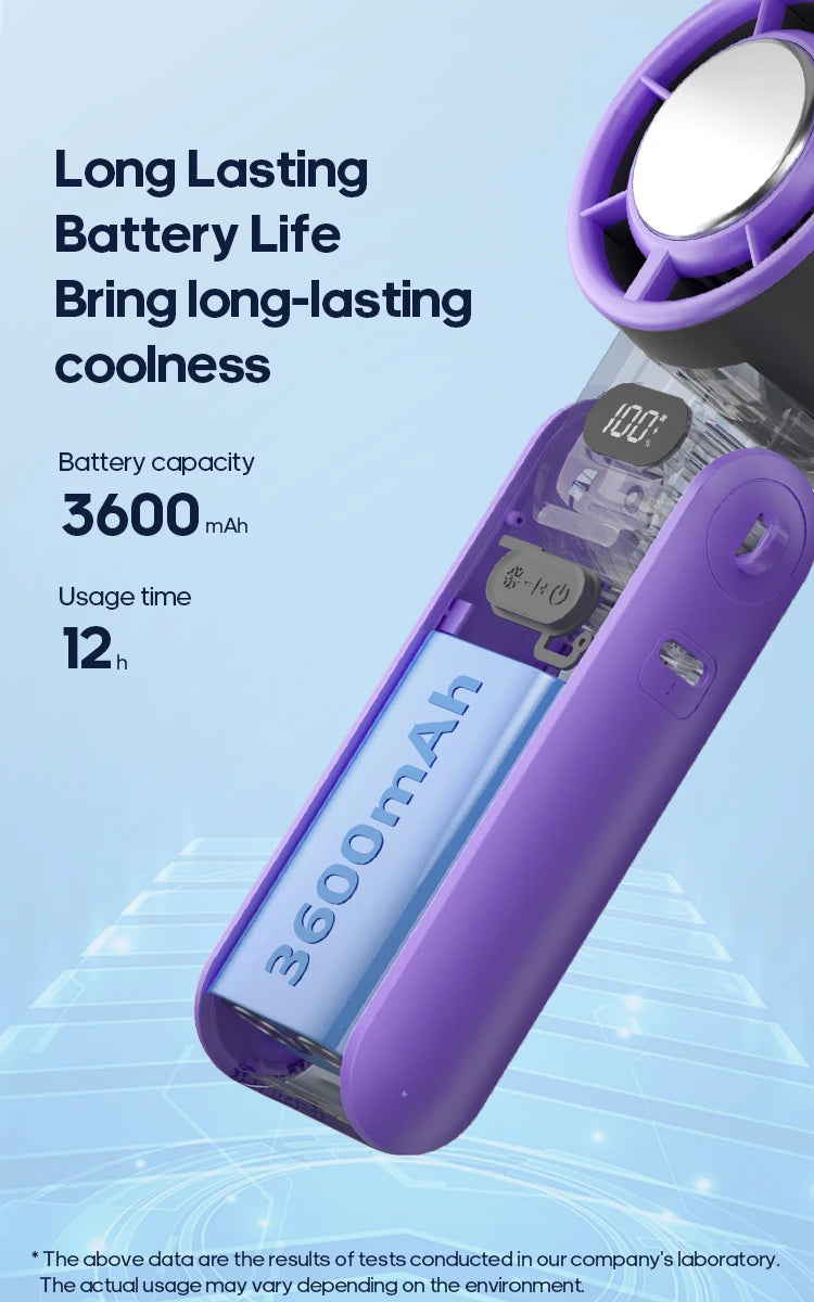 Mini Turbo Fan Your Pocket-Sized Power Breeze