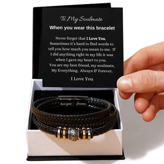 Love You Forever Bracelet Gift Just For Someone Special