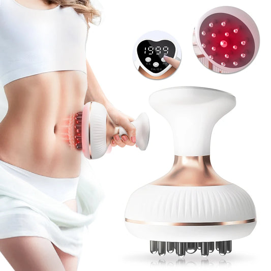 6‑in‑1 Electric Meridian Brush Gua Sha Microcurrent Massager